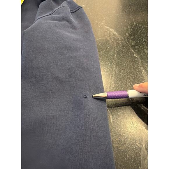 Ariat FR  (flame resistant) Full Zip navy hoodie LG - Picture 7 of 13